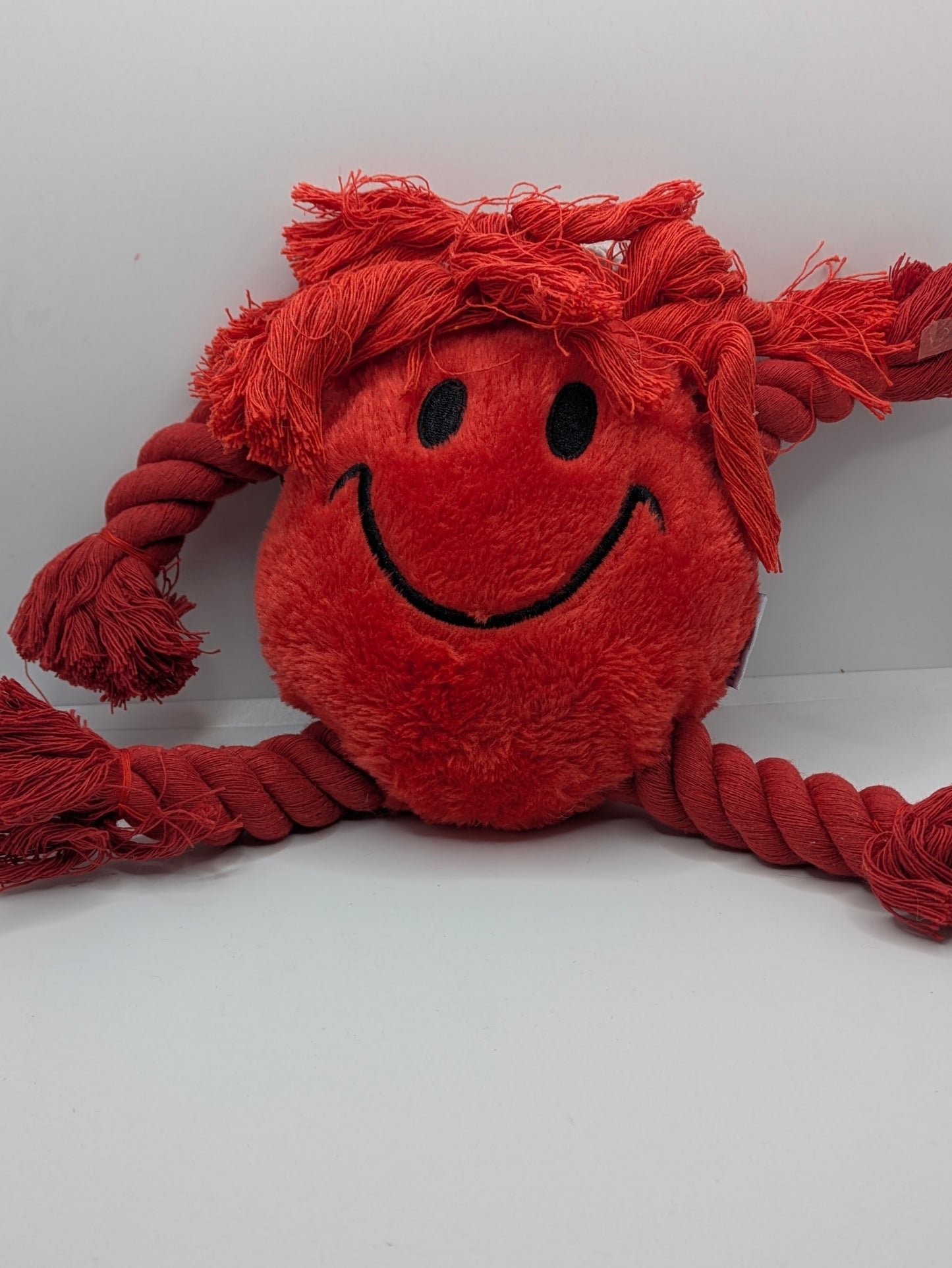 Happy Face tug toy