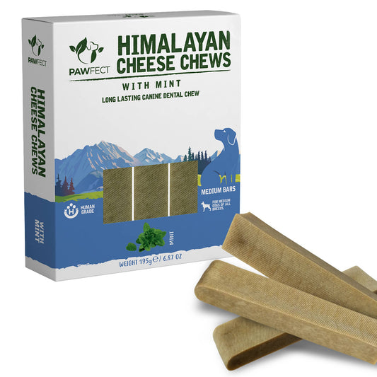 Himalayan Cheese Chews for Dogs - Mint