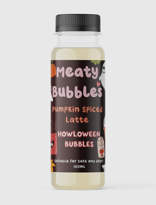 Pumpkin spice latte meaty bubbles