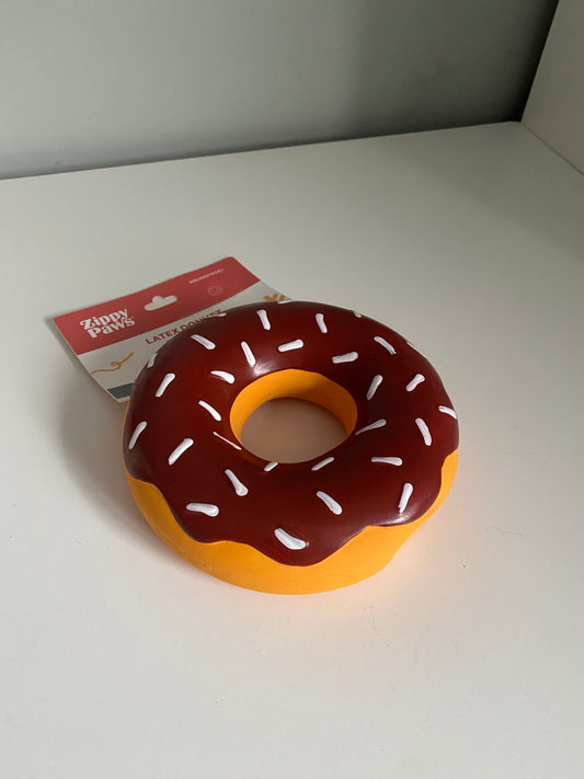 Christmas squeaky donut