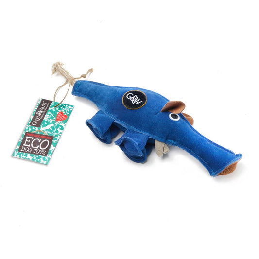 Green and wilds dyno fish eco toy