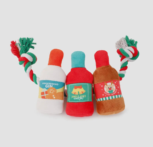 Hugsmart holiday spirits rope toy