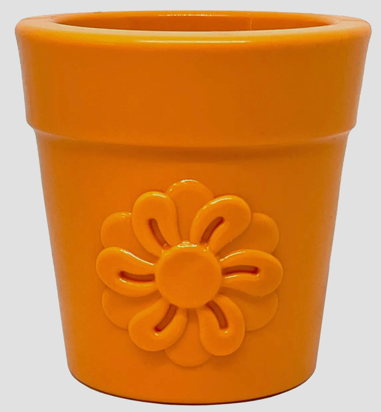 Orange Flower Enrichment Pot