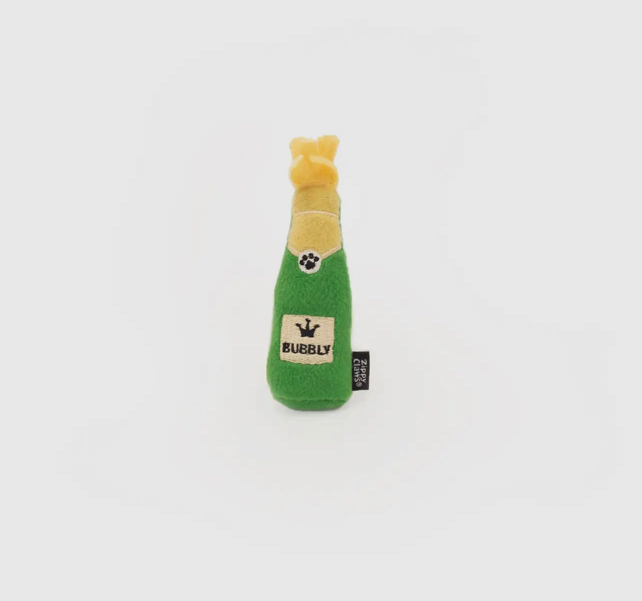 Champagne catnip toy ￼