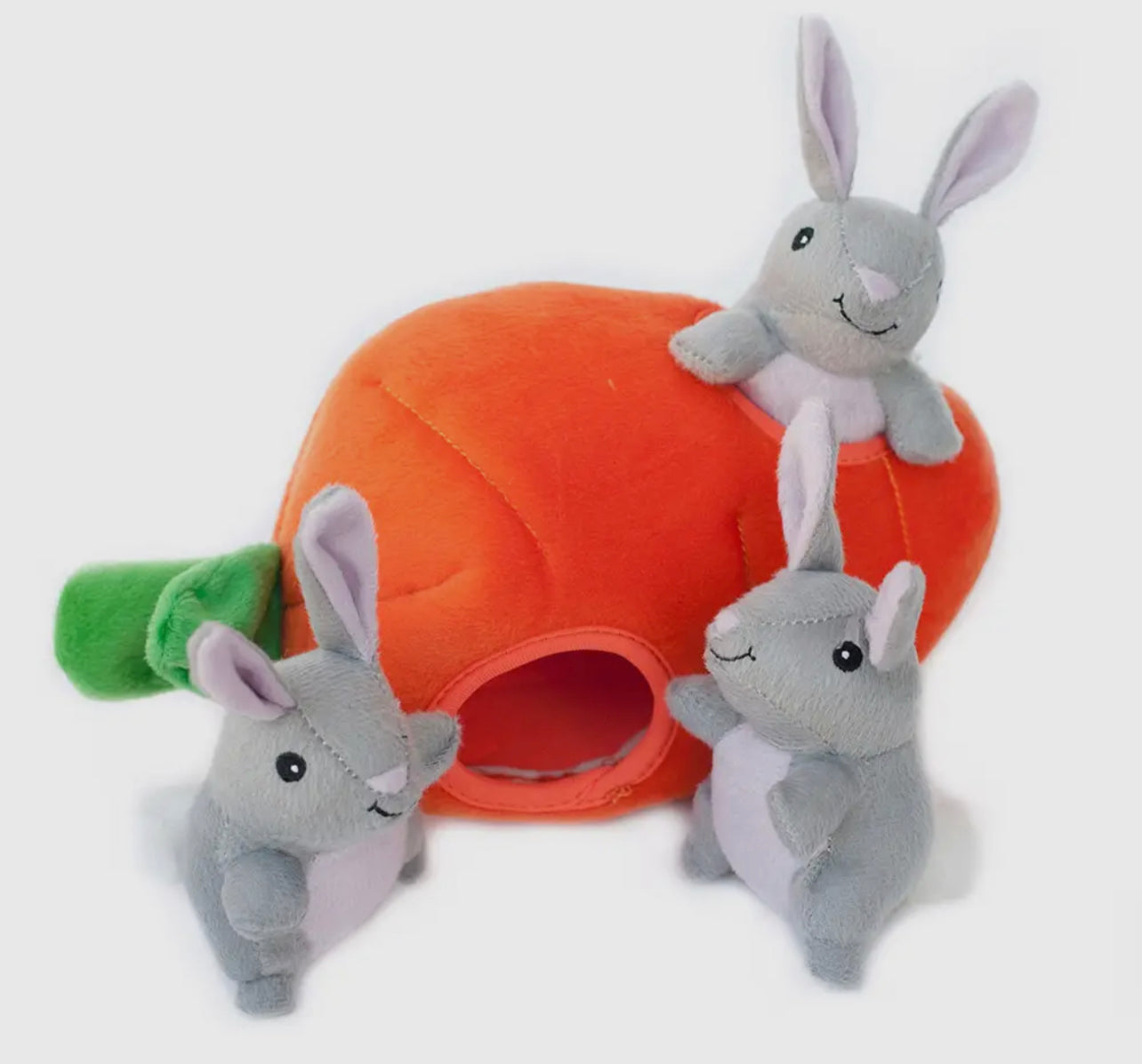 Carrot burrow toy