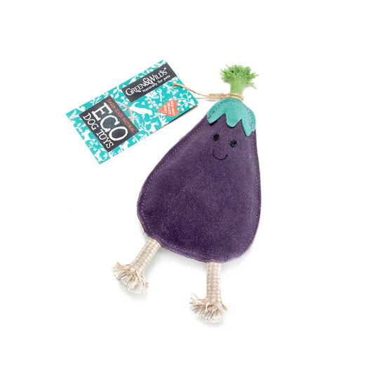 Green and wilds aubergine eco toy