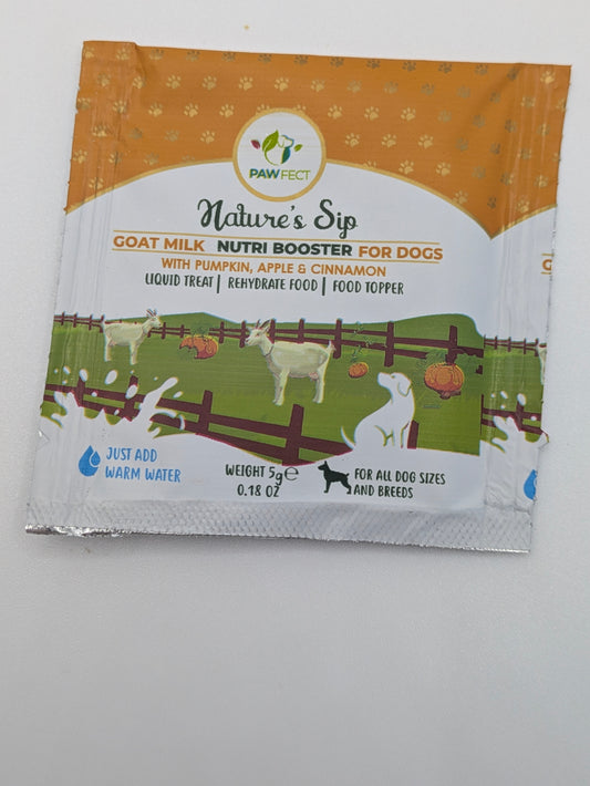 Goat Milk Sachet - Pumpkin, Apple and Cinnamon