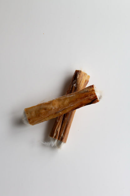 Small Rabbit Skin Roll with Fur