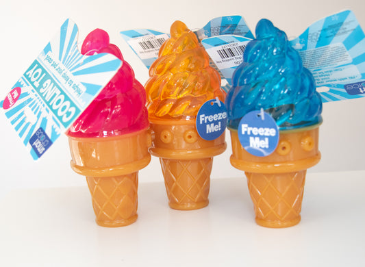 Ice cream dog cooling toy