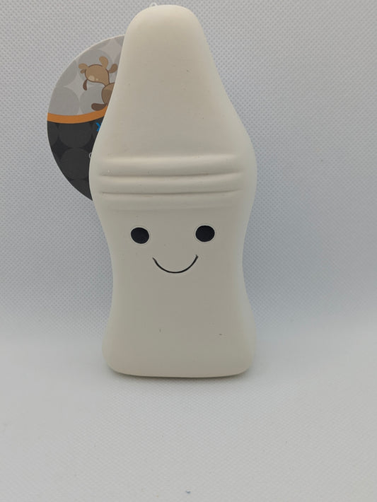 Ernie the Milk Bottle Latex Dog Toy